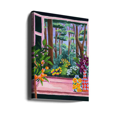 Enchanted Garden - Stretched Canvas, Poster or Fine Art Print I Heart Wall Art