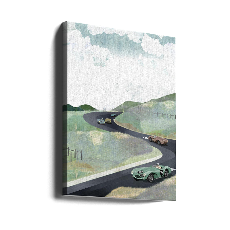 Zandvoort Circuit - Stretched Canvas, Poster or Fine Art Print I Heart Wall Art