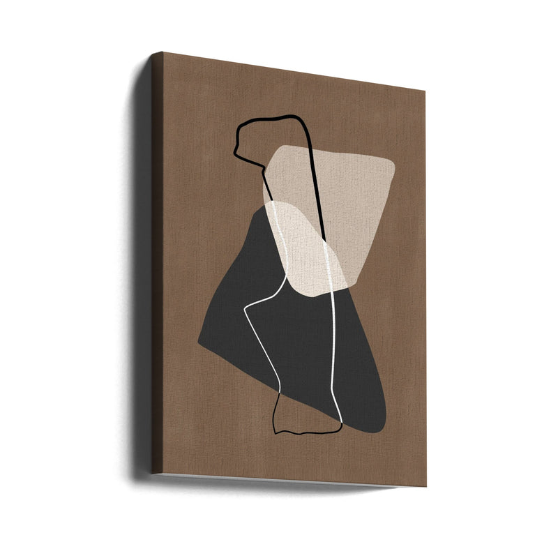 Abstract Silhouette - Stretched Canvas, Poster or Fine Art Print I Heart Wall Art