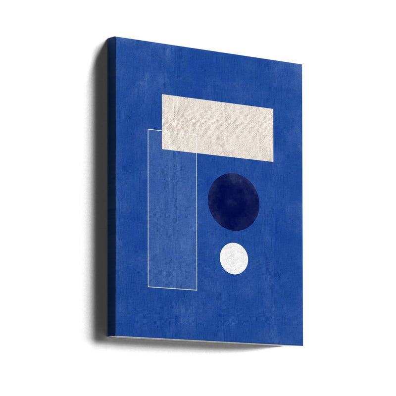 Minimalist Geometric shapes - Stretched Canvas, Poster or Fine Art Print I Heart Wall Art