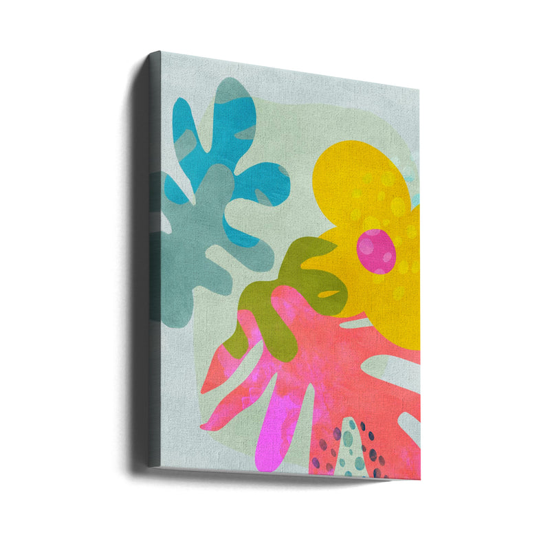 Pastel cut out Matisse - Stretched Canvas, Poster or Fine Art Print I Heart Wall Art