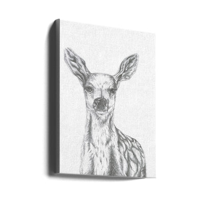 Deer - Stretched Canvas, Poster or Fine Art Print I Heart Wall Art