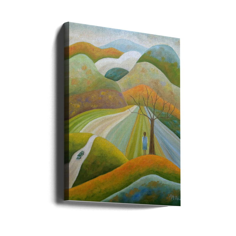 Road To Somewhere - Stretched Canvas, Poster or Fine Art Print I Heart Wall Art