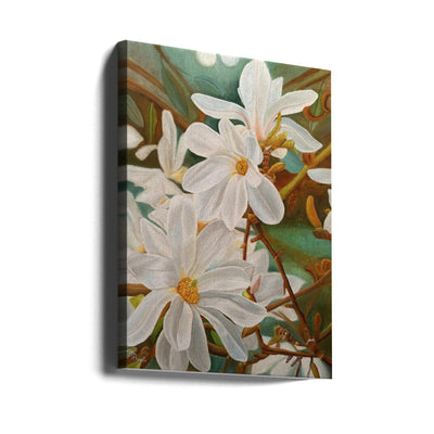 Magnolias - Stretched Canvas, Poster or Fine Art Print I Heart Wall Art