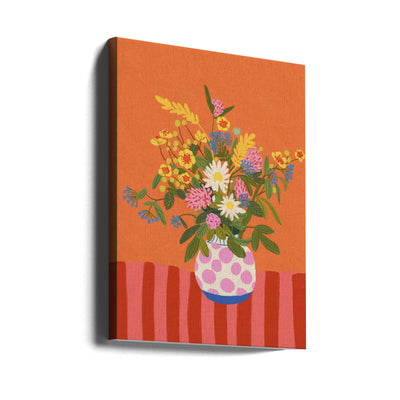 Bouquet of flowers - Stretched Canvas, Poster or Fine Art Print I Heart Wall Art