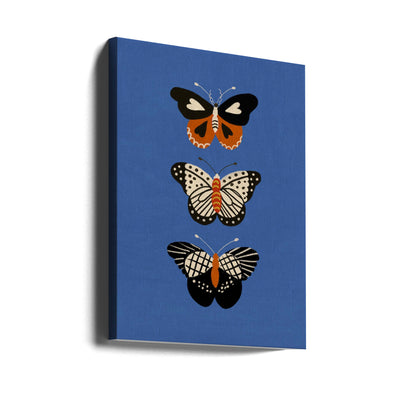 Butterflies II - Stretched Canvas, Poster or Fine Art Print I Heart Wall Art