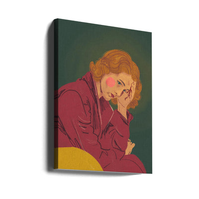 Melancholy - Stretched Canvas, Poster or Fine Art Print I Heart Wall Art