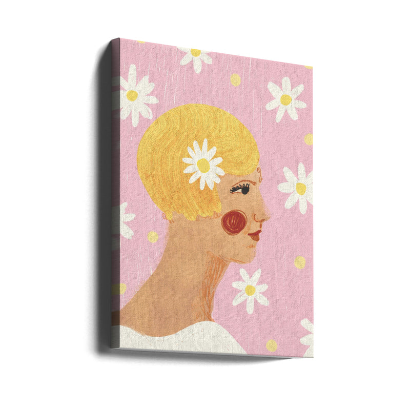 Daisy - Stretched Canvas, Poster or Fine Art Print I Heart Wall Art