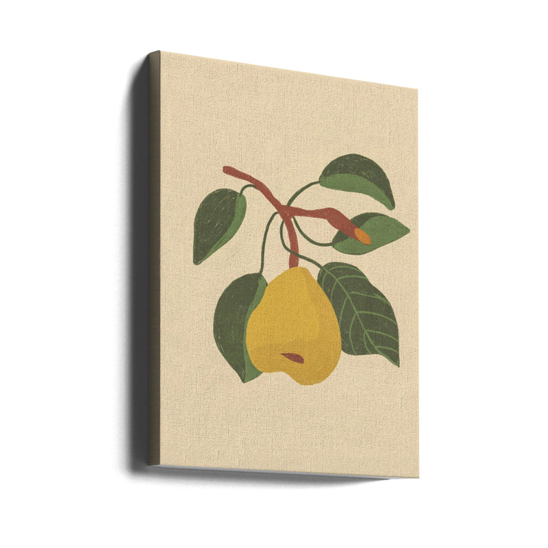 Pear - Stretched Canvas, Poster or Fine Art Print I Heart Wall Art