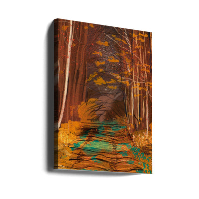 Autumn - Stretched Canvas, Poster or Fine Art Print I Heart Wall Art