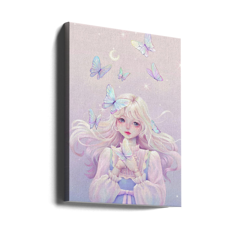 Fantasy Fairy Doll - Stretched Canvas, Poster or Fine Art Print I Heart Wall Art