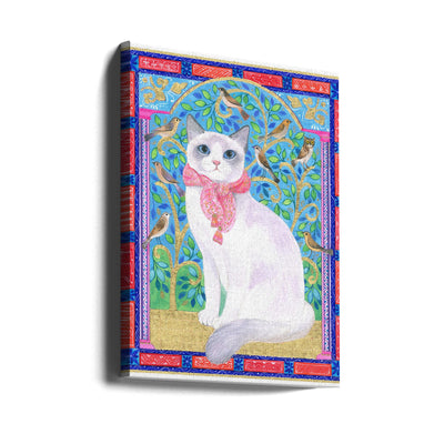 An Elegant Pussycat - Stretched Canvas, Poster or Fine Art Print I Heart Wall Art