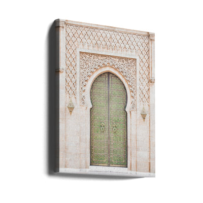 Moroccan Door - Stretched Canvas, Poster or Fine Art Print I Heart Wall Art