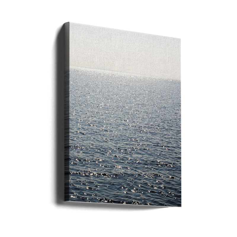 Sunkissed Ocean - Stretched Canvas, Poster or Fine Art Print I Heart Wall Art