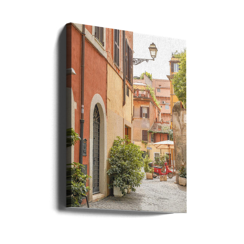 Trastevere, Rome - Stretched Canvas, Poster or Fine Art Print I Heart Wall Art