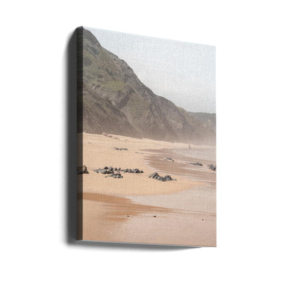 Beach Walk - Stretched Canvas, Poster or Fine Art Print I Heart Wall Art