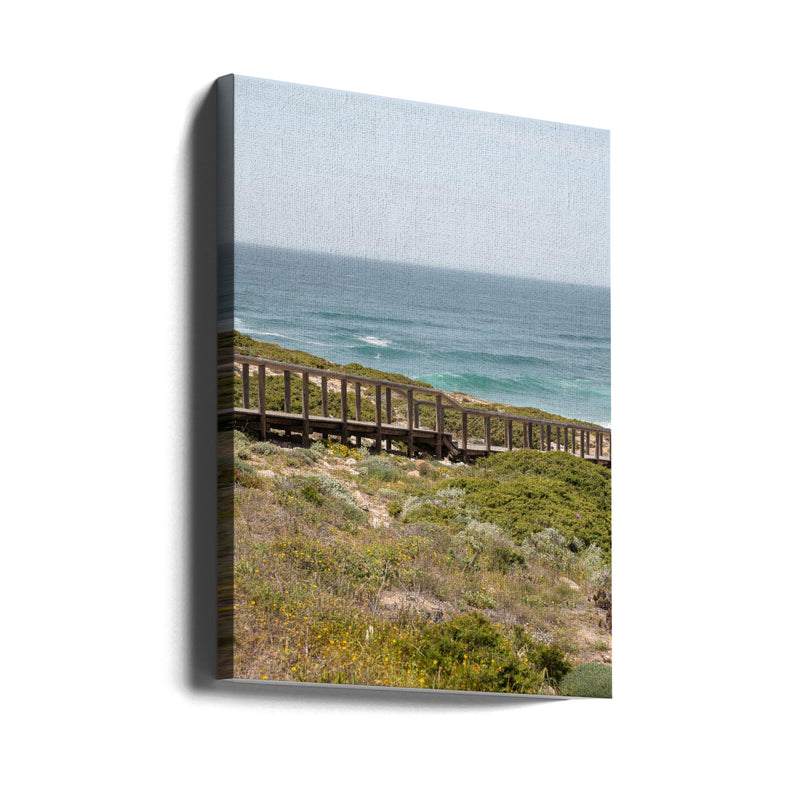 Coastal Walk - Stretched Canvas, Poster or Fine Art Print I Heart Wall Art