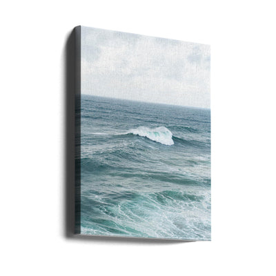 Atlantic Blues - Stretched Canvas, Poster or Fine Art Print I Heart Wall Art