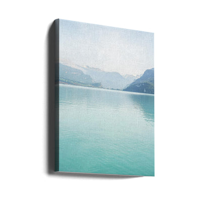 Lake Brienz - Stretched Canvas, Poster or Fine Art Print I Heart Wall Art