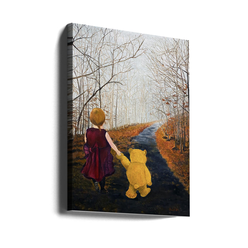 My Bff - Stretched Canvas, Poster or Fine Art Print I Heart Wall Art