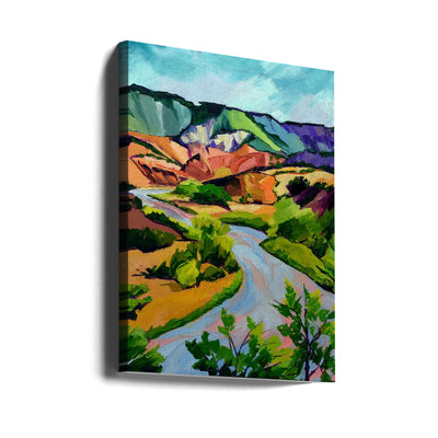 New Mexico Landscape - Stretched Canvas, Poster or Fine Art Print I Heart Wall Art