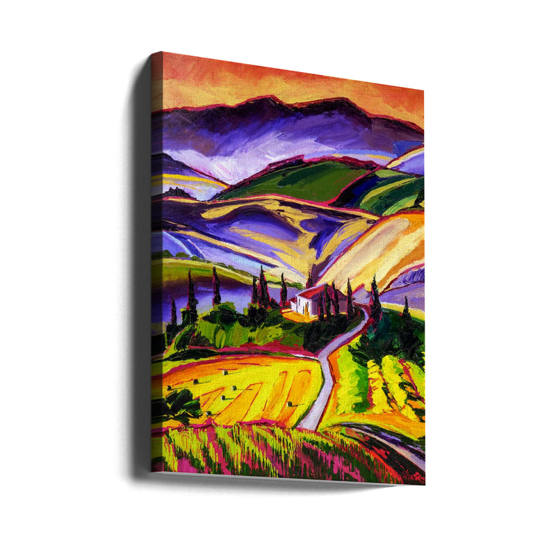 Tuscany - Stretched Canvas, Poster or Fine Art Print I Heart Wall Art