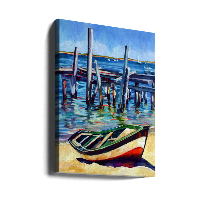 Capecodbay - Stretched Canvas, Poster or Fine Art Print I Heart Wall Art