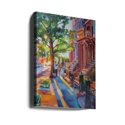 Brooklyn Heights - Stretched Canvas, Poster or Fine Art Print I Heart Wall Art