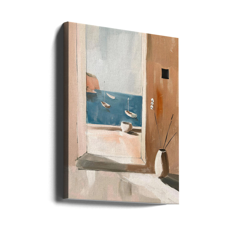 Room With a View - Stretched Canvas, Poster or Fine Art Print I Heart Wall Art