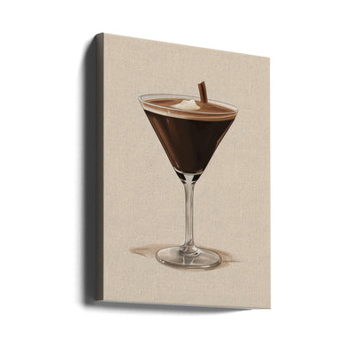 Espresso Martini - Jolly and Dash - Stretched Canvas, Poster or Fine Art Print I Heart Wall Art