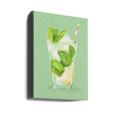 Mojito - Jolly and Dash - Stretched Canvas, Poster or Fine Art Print I Heart Wall Art