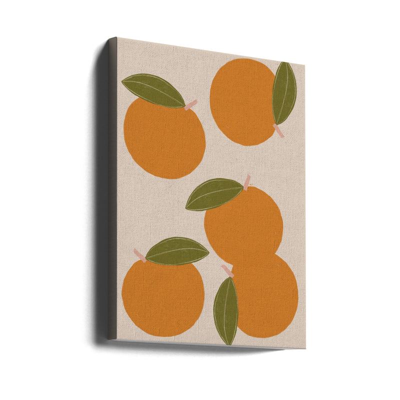 Oranges - Stretched Canvas, Poster or Fine Art Print I Heart Wall Art