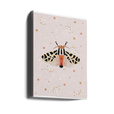 Mexican Tiger Moth - Stretched Canvas, Poster or Fine Art Print I Heart Wall Art