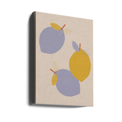 Lemons - Stretched Canvas, Poster or Fine Art Print I Heart Wall Art