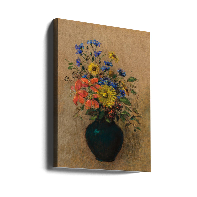 Wildflowers - Stretched Canvas, Poster or Fine Art Print I Heart Wall Art