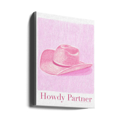 P&c Howdypartner Copy - Stretched Canvas, Poster or Fine Art Print I Heart Wall Art