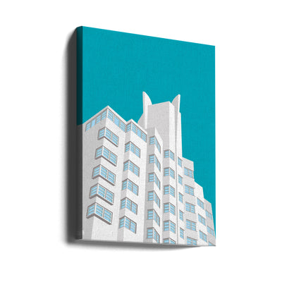 Miami Delano - Stretched Canvas, Poster or Fine Art Print I Heart Wall Art