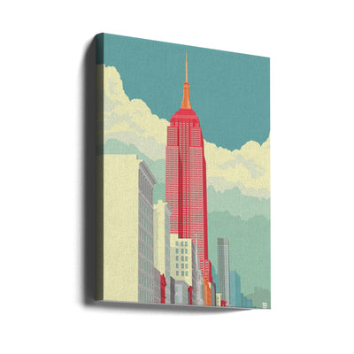 New York 5th Avenue - Stretched Canvas, Poster or Fine Art Print I Heart Wall Art