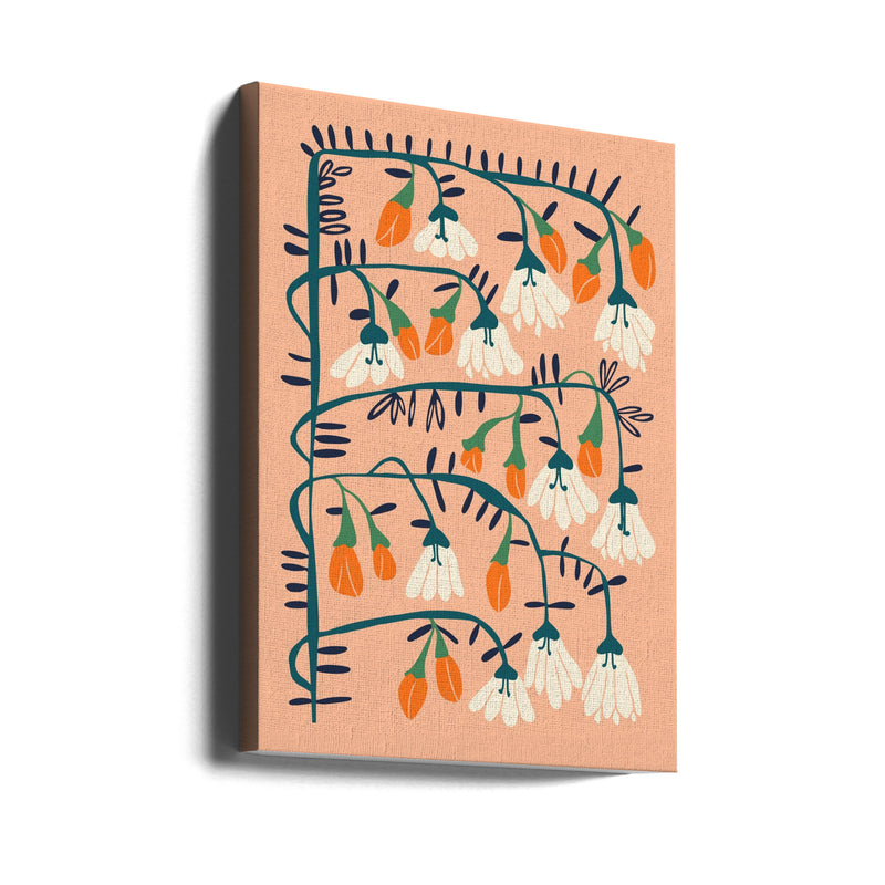 Matisse expression purity peach fuzz - Stretched Canvas, Poster or Fine Art Print I Heart Wall Art