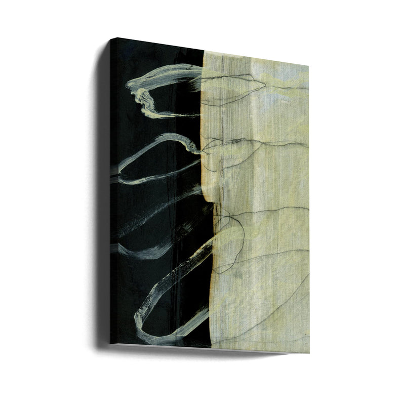 Gestural Abstract - Stretched Canvas, Poster or Fine Art Print I Heart Wall Art