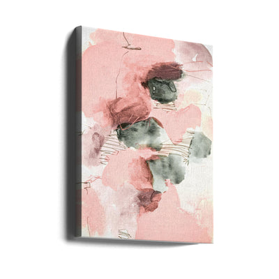 Abstract Pastels - Stretched Canvas, Poster or Fine Art Print I Heart Wall Art