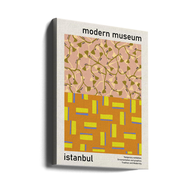 Modern Museum Istanbul - Stretched Canvas, Poster or Fine Art Print I Heart Wall Art