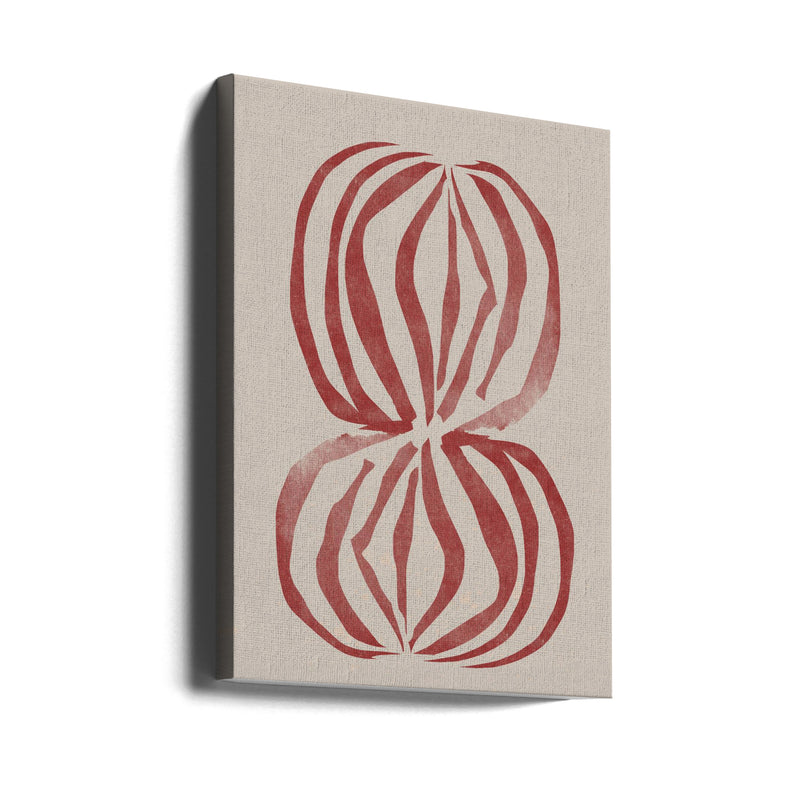 New Vase Line Art - Stretched Canvas, Poster or Fine Art Print I Heart Wall Art