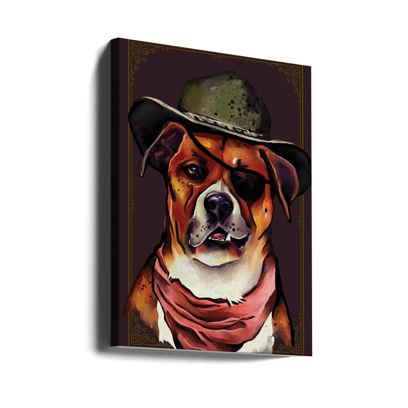 Dog - Stretched Canvas, Poster or Fine Art Print I Heart Wall Art