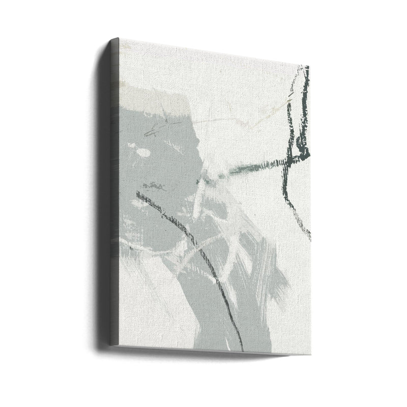 Neutral Modern Texture 1 - Stretched Canvas, Poster or Fine Art Print I Heart Wall Art