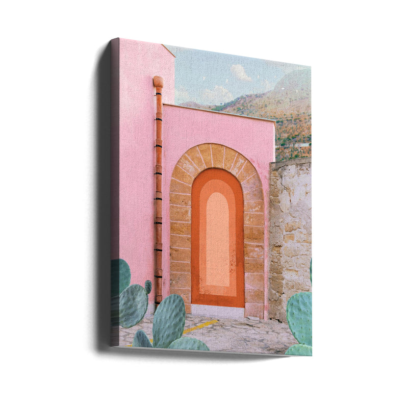 Sicilian Arch - Stretched Canvas, Poster or Fine Art Print I Heart Wall Art