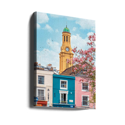 April in London - Stretched Canvas, Poster or Fine Art Print I Heart Wall Art