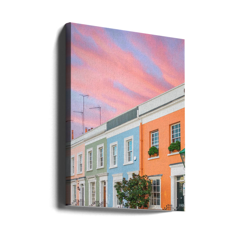 Notting Hill Gate - Stretched Canvas, Poster or Fine Art Print I Heart Wall Art