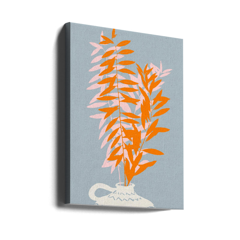 Botanical dopamine twigs - Stretched Canvas, Poster or Fine Art Print I Heart Wall Art