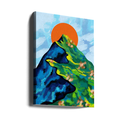 Bright Horizon - Stretched Canvas, Poster or Fine Art Print I Heart Wall Art
